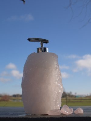 rozenkwarts edelstenen dispenser gemoak